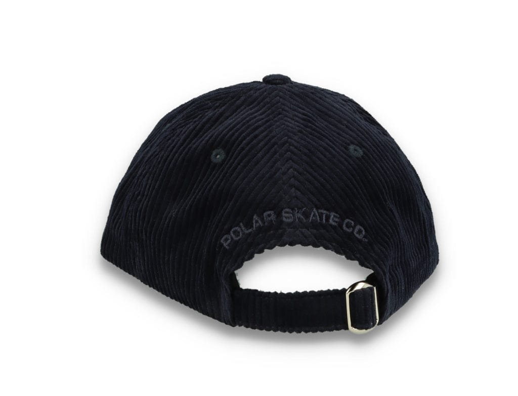 Polar Cord Stroke Logo Cap Navy - LOKK