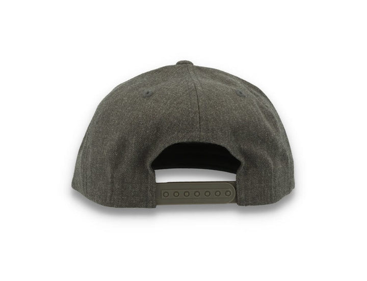Dark Heather Grey/Dark Grey Snapback Cap - Yupoong 6089M - LOKK