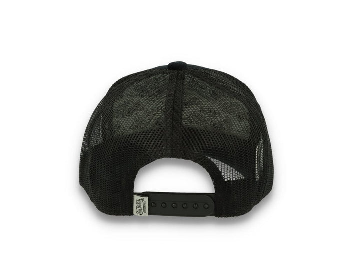 Von Dutch Trucker Cap Miami Velvet Black/Black - LOKK
