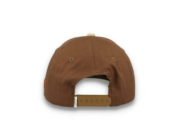 Baseball Cap Suede II Mountain Grey/Dark Sand - LOKK