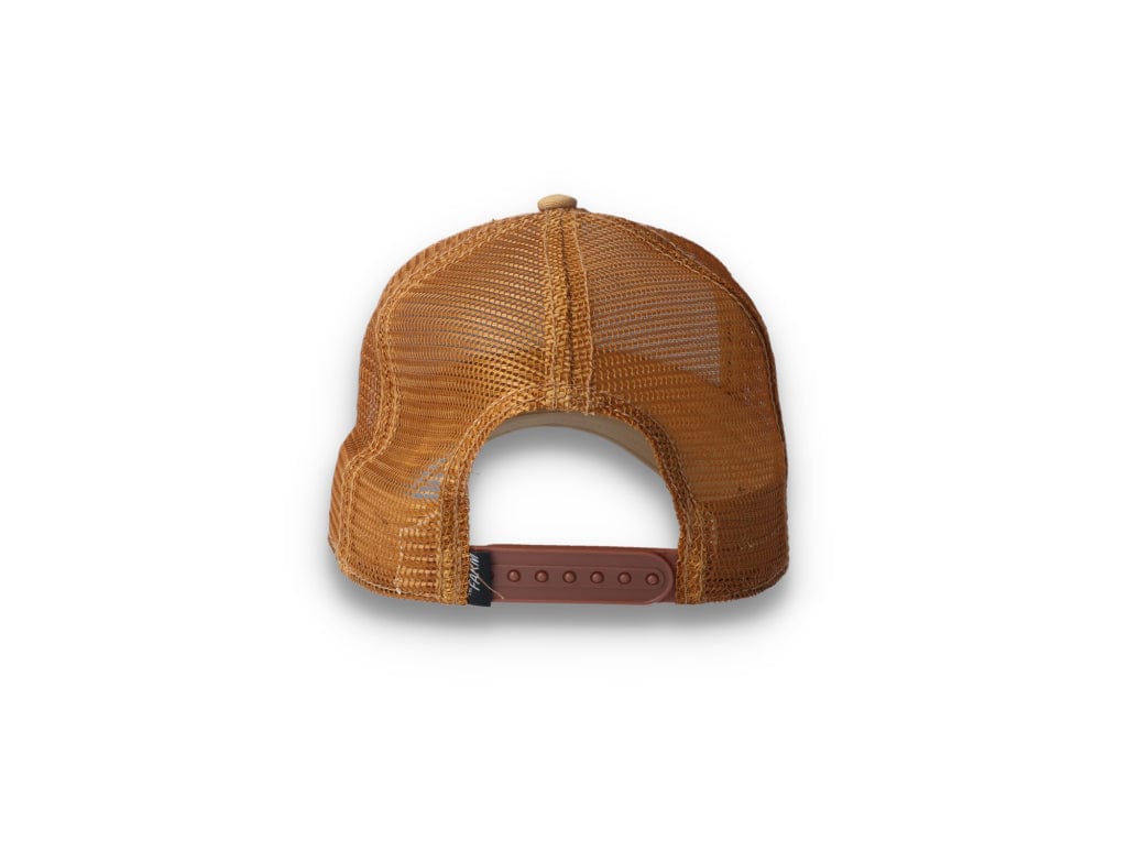 Goorin Trucker Cap The King Lion Brown - LOKK