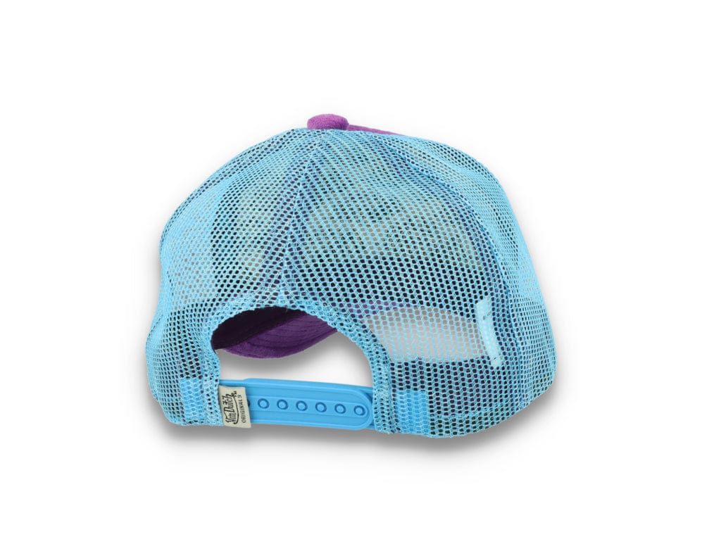 Von Dutch Trucker Cap Velvet Lilac/Blue - LOKK