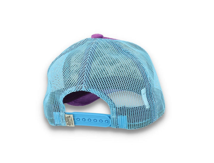 Von Dutch Trucker Cap Velvet Lilac/Blue - LOKK