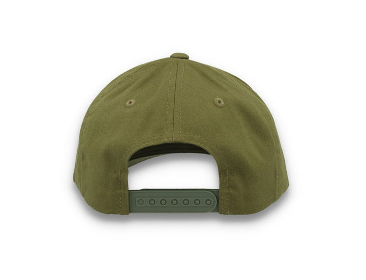Curved Baseball Cap Snapback Buck Green - Yupoong 7706 - LOKK