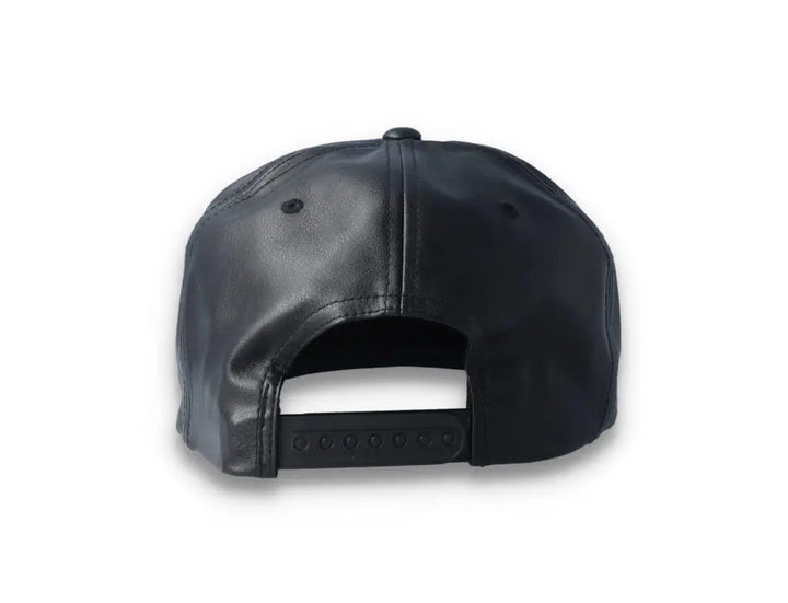 Yupoong Snapback Full Leather 6089FL Black - LOKK