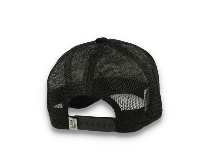 Von Dutch Trucker Cap Miami Velvet Black/Black - LOKK
