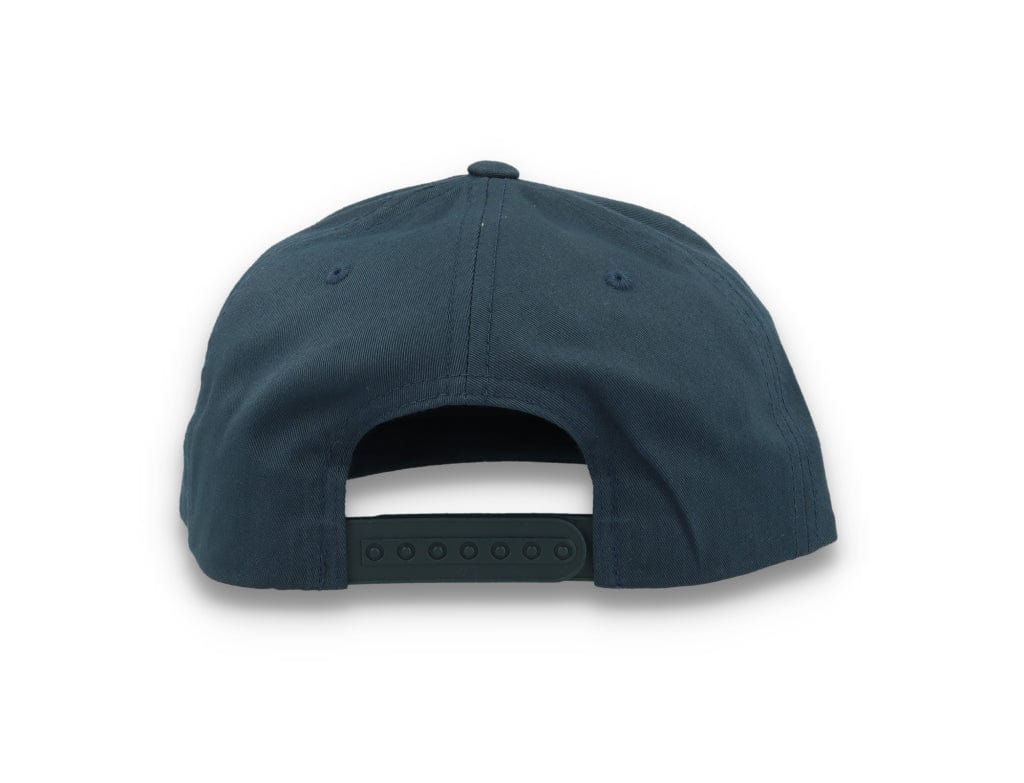 Yupoong 6502 Unstructured 5-Panel Snapback Cap Navy