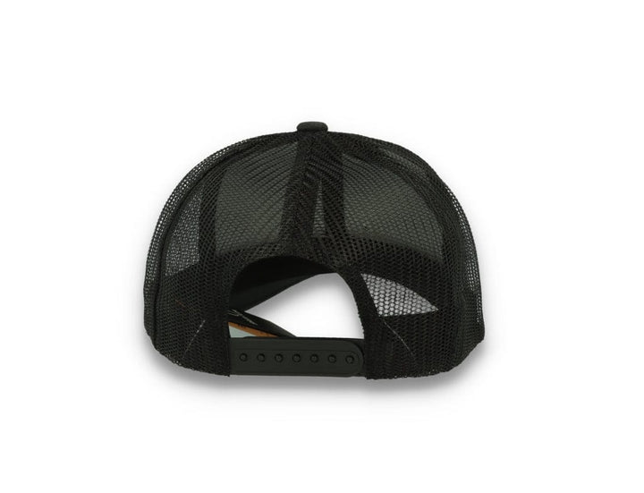 Trucker Cap Rival Stamp X MP Mesh Cap Black - LOKK