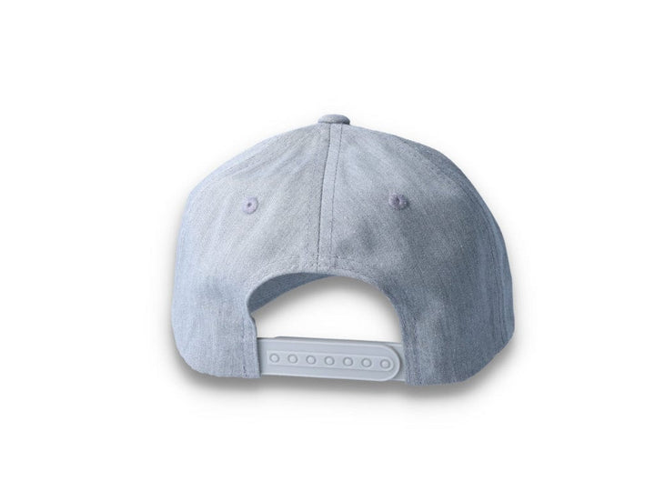 Curved Baseball Cap Snapback Heather Grey - Yupoong 7706 - LOKK