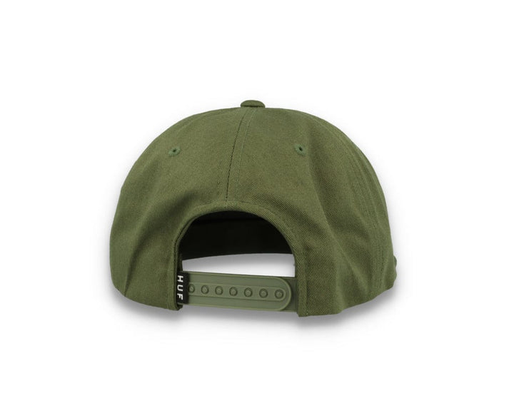 Cap Snapback Essential Unstructured Box Loden Green - LOKK