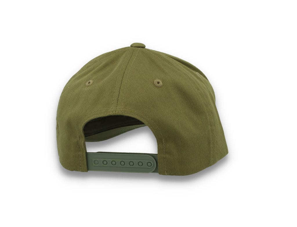Curved Baseball Cap Snapback Buck Green - Yupoong 7706 - LOKK