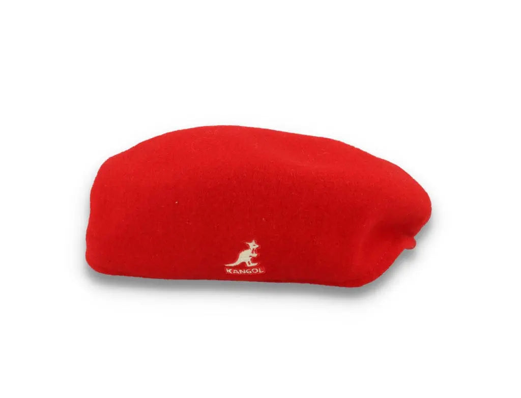 Kangol 504 Wool Cap Red - LOKK