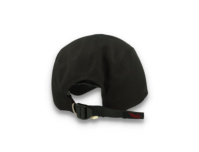 Light Ripstop Strap Cap Black