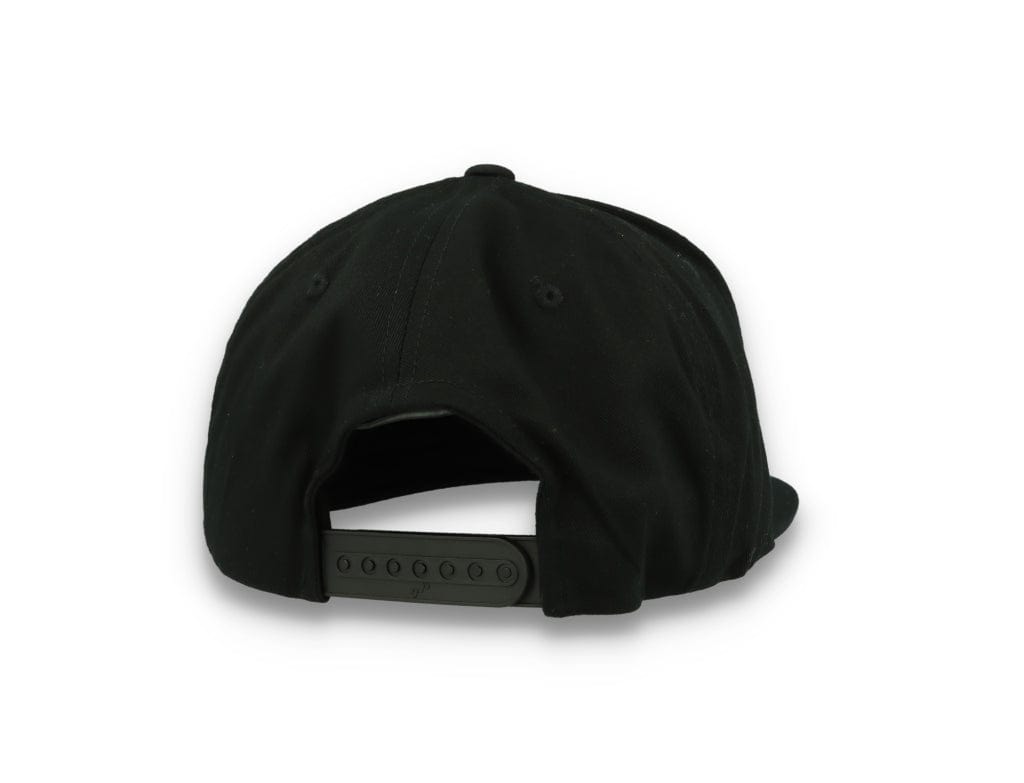 Yupoong 6089OC Organic Cotton Snapback Black - LOKK