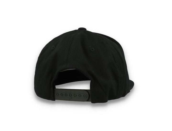 Yupoong 6089OC Organic Cotton Snapback Black - LOKK