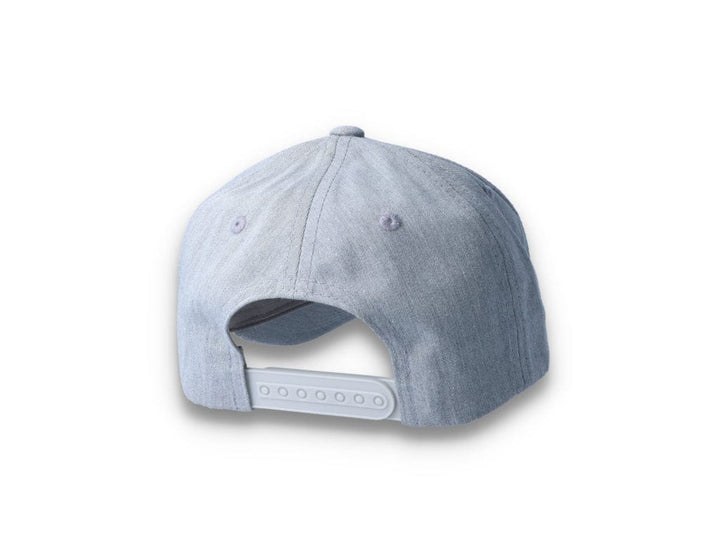 Curved Baseball Cap Snapback Heather Grey - Yupoong 7706 - LOKK