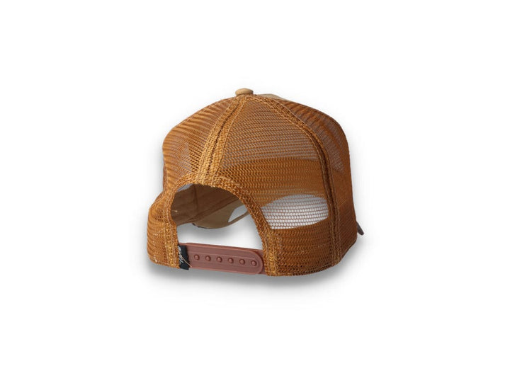 Goorin Trucker Cap The King Lion Brown - LOKK