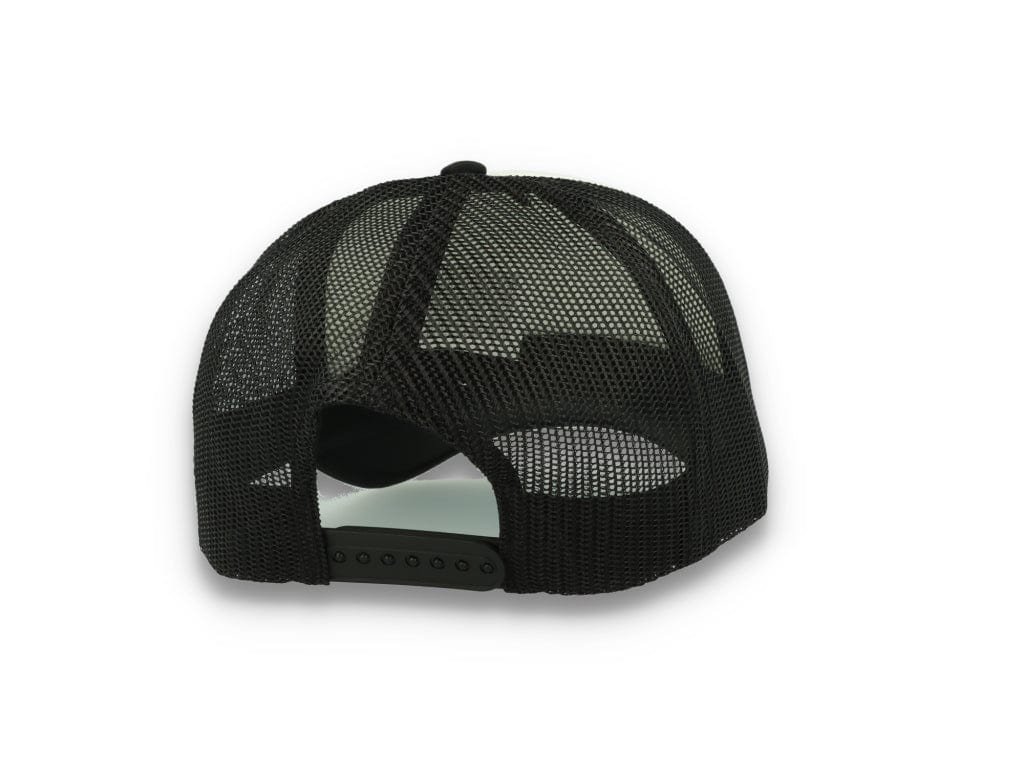 Trucker Cap Black/White Atlantis Rapper Foam - LOKK