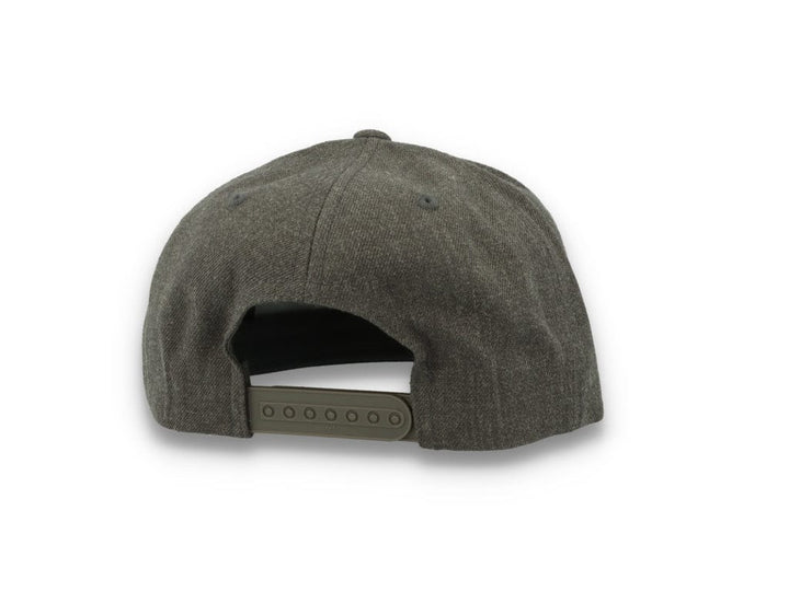 Dark Heather Grey/Dark Grey Snapback Cap - Yupoong 6089M - LOKK