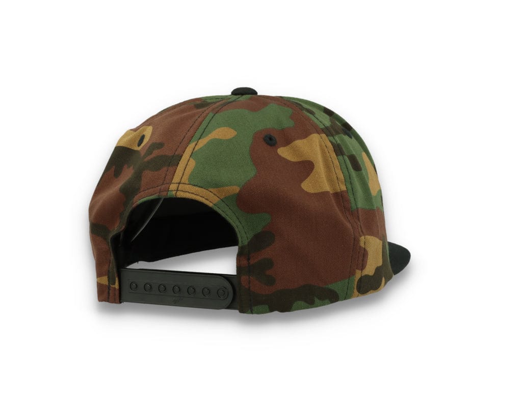 Yupoong Classic Snapback 2-Tone Camo 6089TC Camo/Black - LOKK