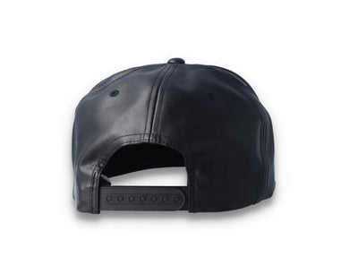 Yupoong Snapback Full Leather 6089FL Black