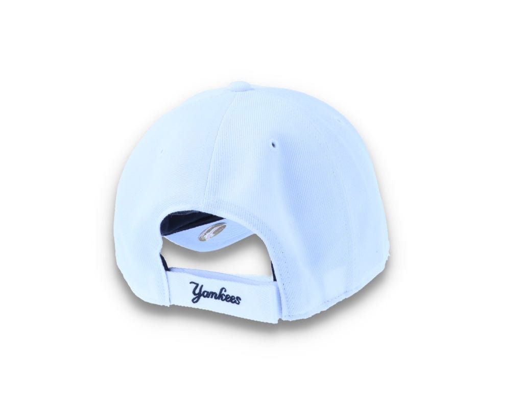 Cap New York Yankees White/Black MLB MVP Wool - LOKK