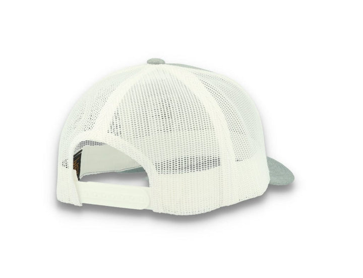 Flexfit 6606T Retro Trucker Heather Grey/White - LOKK