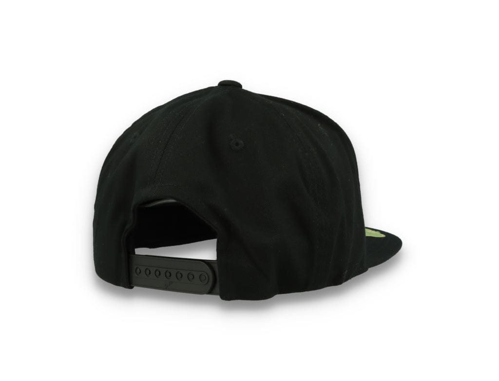 Yupoong 6089OC Organic Cotton Snapback Black - LOKK