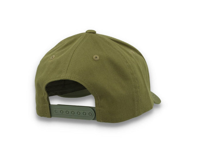 Curved Baseball Cap Snapback Buck Green - Yupoong 7706 - LOKK