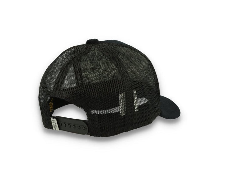 Von Dutch Trucker Cap Miami Velvet Black/Black - LOKK