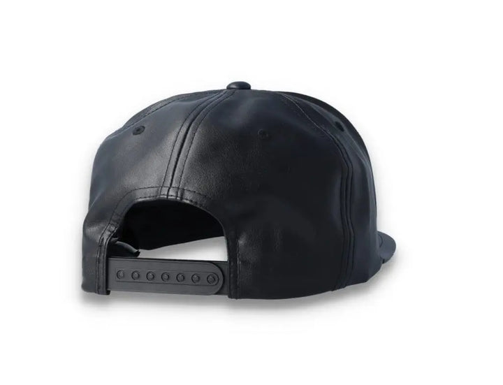 Yupoong Snapback Full Leather 6089FL Black - LOKK