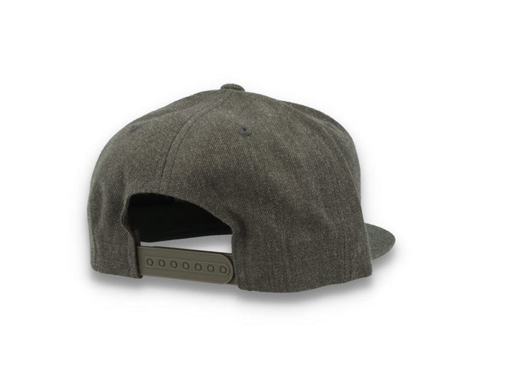 Dark Heather Grey/Dark Grey Snapback Cap - Yupoong 6089M - LOKK