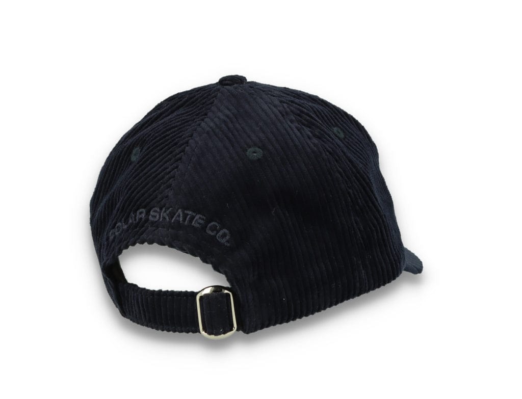 Polar Cord Stroke Logo Cap Navy - LOKK