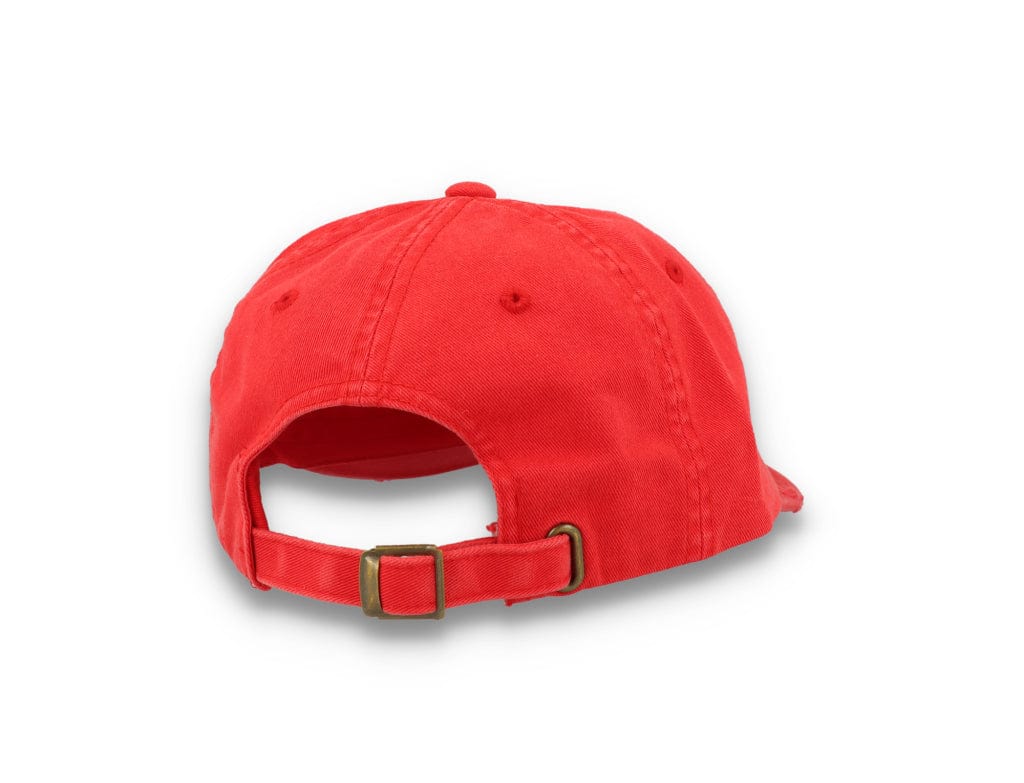 Low Profile Destroyed Cap Red 6245DC - LOKK