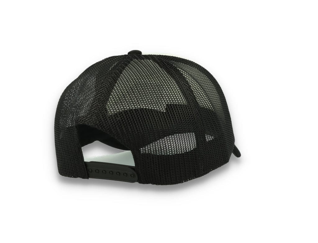 Trucker Cap Black/White Atlantis Rapper Foam - LOKK
