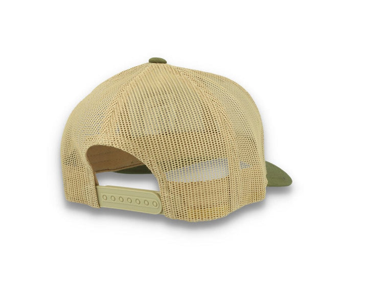 Flexfit 6606T Retro Trucker Moss Green/Khaki - LOKK