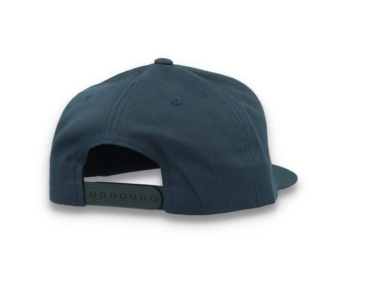 Yupoong 6502 Unstructured 5-Panel Snapback Cap Navy - LOKK