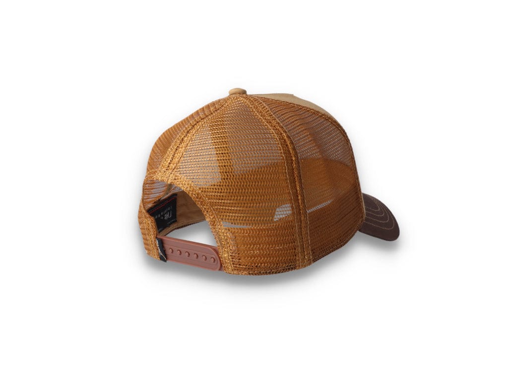 Goorin Trucker Cap The King Lion Brown - LOKK