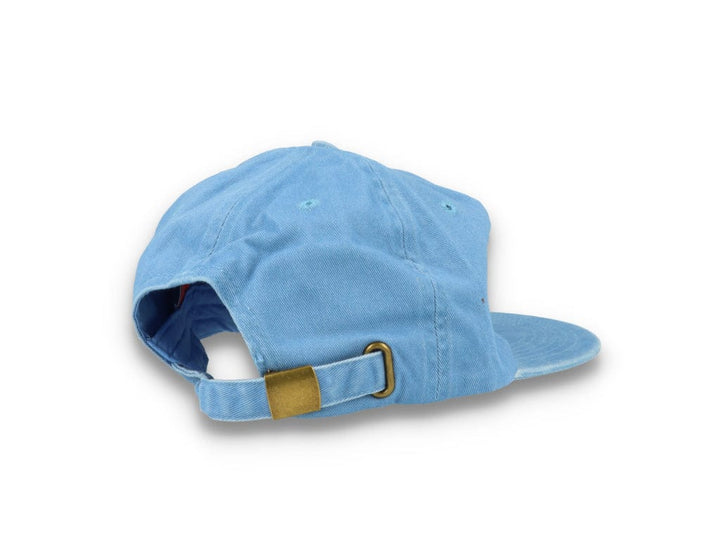 Free & Easy Don't Trip Strapback Hat Washed Light Blue - LOKK