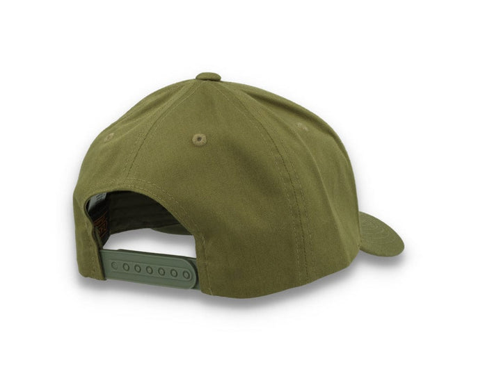 Curved Baseball Cap Snapback Buck Green - Yupoong 7706 - LOKK