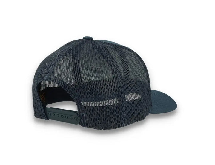Navy Trucker Cap Retro - Yupoong 6606 - LOKK