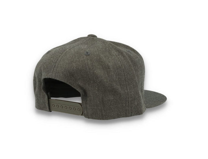 Dark Heather Grey/Dark Grey Snapback Cap - Yupoong 6089M - LOKK