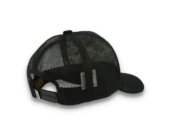 Von Dutch Trucker Cap Miami Velvet Black/Black - LOKK