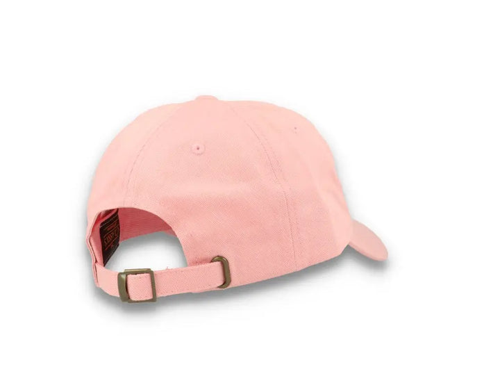Pink Dad Cap Low Profile Cotton Twill - Yupoong 6245CM - LOKK