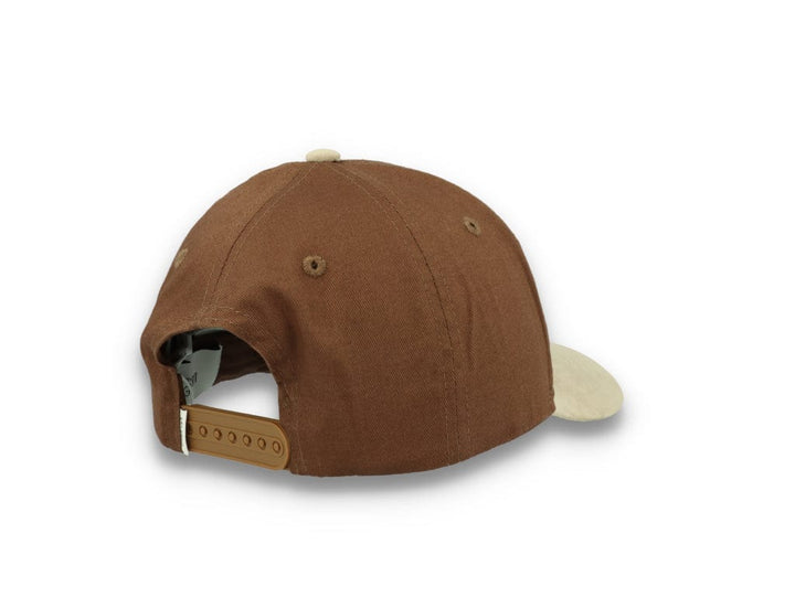 Baseball Cap Suede II Mountain Grey/Dark Sand - LOKK