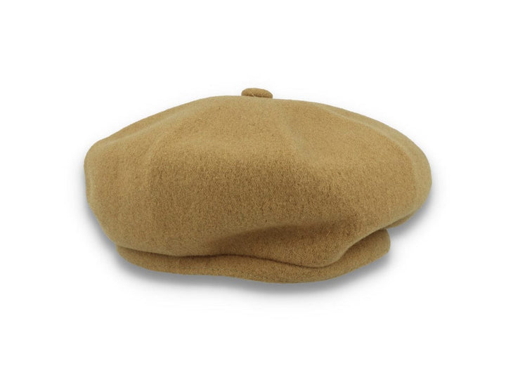 Kangol Wool Jax Beret Taupe - LOKK