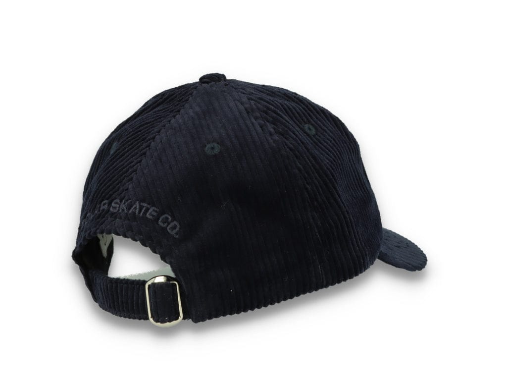 Polar Cord Stroke Logo Cap Navy - LOKK