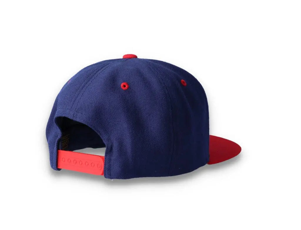 Yupoong Classic Snapback 6089MT Navy/Red - LOKK