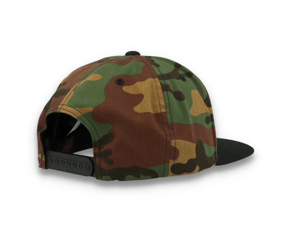 Yupoong Classic Snapback 2-Tone Camo 6089TC Camo/Black - LOKK