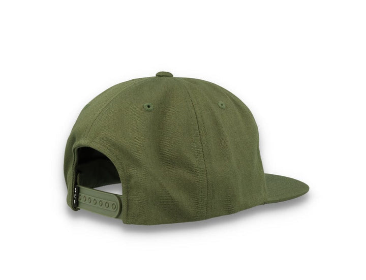Cap Snapback Essential Unstructured Box Loden Green - LOKK